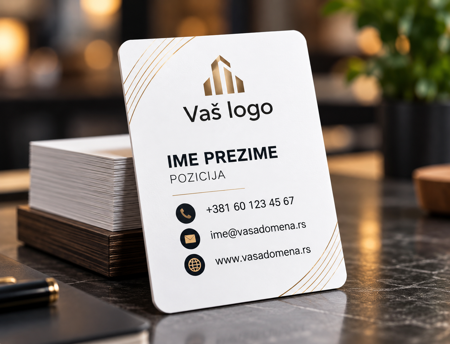 Štampa plastičnih PVC vizit kartica
